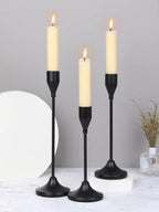 3 unids/set candelabros de Metal de estilo europeo candelabro de moda mesa de boda soporte de vela candelabro - VibraStore