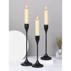 3 unids/set candelabros de Metal de estilo europeo candelabro de moda mesa de boda soporte de vela candelabro - VibraStore