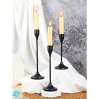 3 unids/set candelabros de Metal de estilo europeo candelabro de moda mesa de boda soporte de vela candelabro - VibraStore