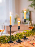 3 unids/set candelabros de Metal de estilo europeo candelabro de moda mesa de boda soporte de vela candelabro - VibraStore