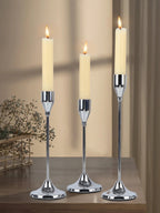 3 unids/set candelabros de Metal de estilo europeo candelabro de moda mesa de boda soporte de vela candelabro - VibraStore