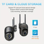 360 Wireless Camera Outdoor WiFi Night Vision Cam HD 1080P Home Security System - VibraStore