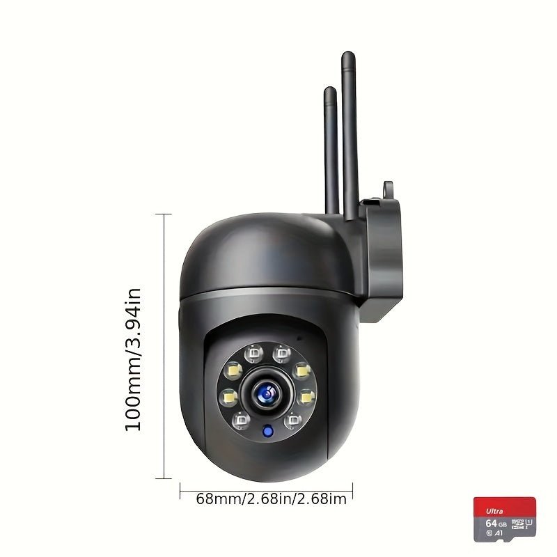 360 Wireless Camera Outdoor WiFi Night Vision Cam HD 1080P Home Security System - VibraStore