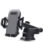 360° Windshield Car Phone Holder Car Dashboard Mobile Cell Support Bracket Universal Sucker for iPhone 16 15 14 Samsung Xiaomi - VibraStore