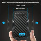 360° Windshield Car Phone Holder Car Dashboard Mobile Cell Support Bracket Universal Sucker for iPhone 16 15 14 Samsung Xiaomi - VibraStore