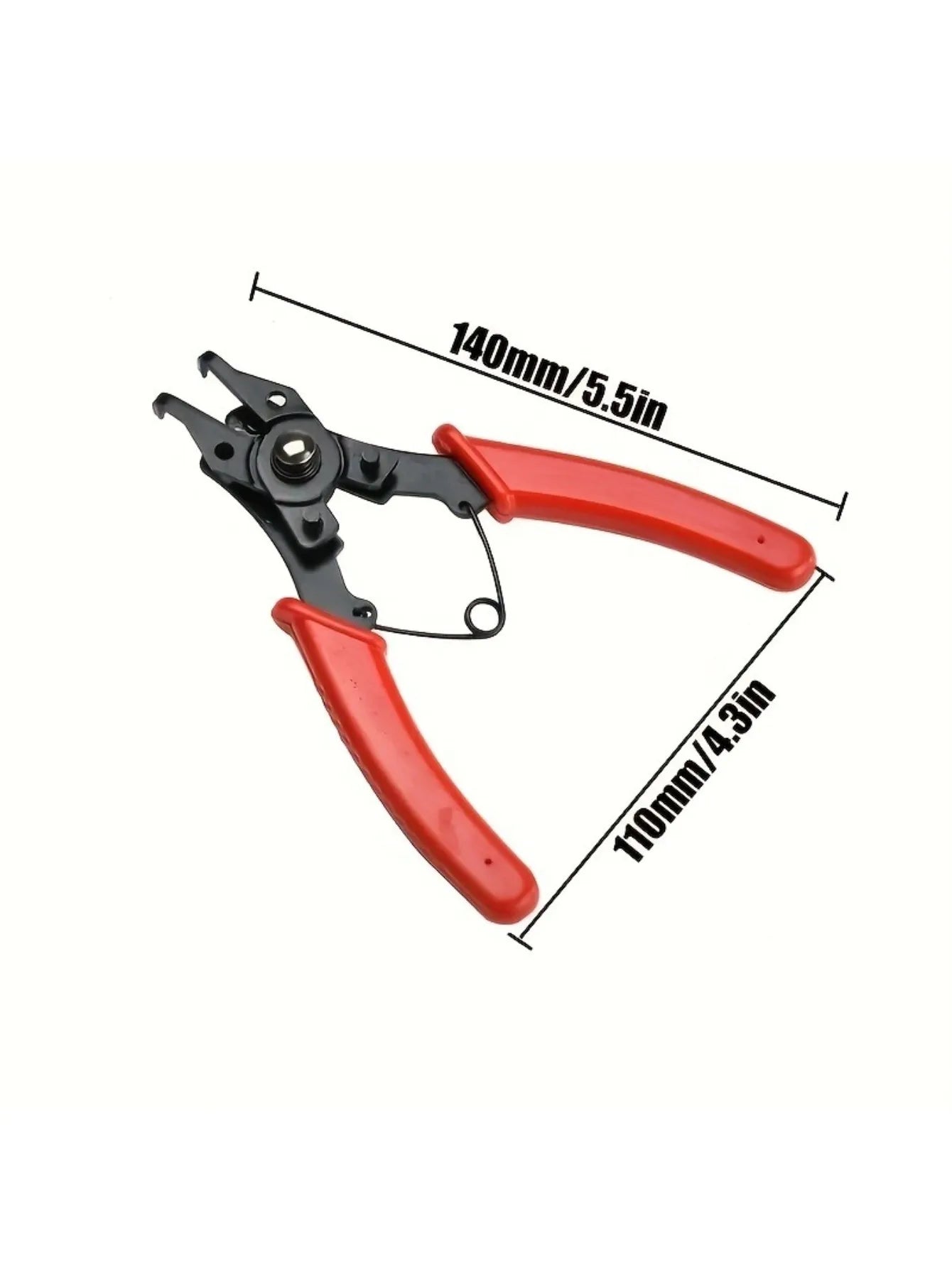 4 - in - 1 snap ring pliers set Shell ring pliers multifunctional crimping detachable pliers head snap ring pliers manual tool multi - VibraStore