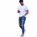 Hole men''s jeans