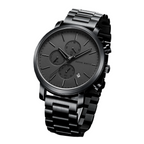 Reloj Hannah Martin Top para hombre, marca de estilo empresarial, acero inoxidable, moda, resistente al agua, deportivo, reloj de cuarzo multifuncional para hombre