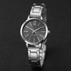 4PCS/Set Fashion Arabic Dial Women Quartz Watch Casual Ladies Wristwatch Rhinestone Bracelets Set Reloj Mujer (Without Box) - VibraStore