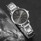 4PCS/Set Fashion Arabic Dial Women Quartz Watch Casual Ladies Wristwatch Rhinestone Bracelets Set Reloj Mujer (Without Box) - VibraStore