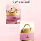 50ml Bag Shape Eau De Parfum Spray - Long - Lasting Floral Fresh Scent, Natural Fragrance, Alcoholic, Bisphenol A Free, Perfect Personal Perfume Gift for Women and Girls - VibraStore