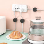 5/10 PCS Magnetic Cable Clips Cable Smooth Adjustable Cord Holder Under Desk Cable Management Wire Keeper Cable Organizer Holder - VibraStore