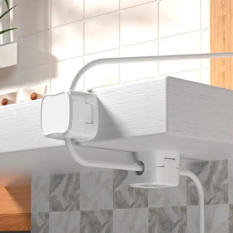 5/10 PCS Magnetic Cable Clips Cable Smooth Adjustable Cord Holder Under Desk Cable Management Wire Keeper Cable Organizer Holder - VibraStore