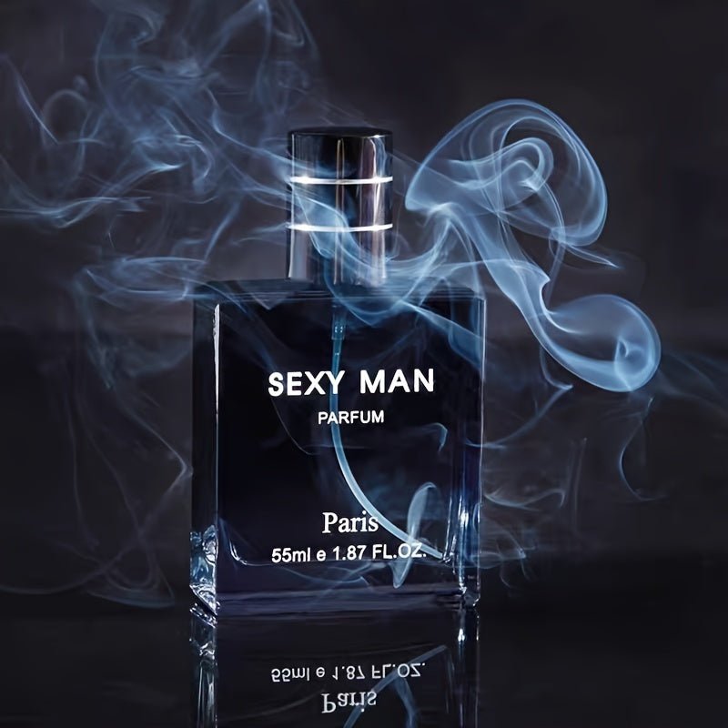 55ml Woody Notes Eau De Parfum - Refreshing Cologne Perfume for Men, Perfect for Dating and Daily Life, Long - Lasting Fragrance, Ideal Gift for Him, Seductive Scent for Confidence Boost - VibraStore