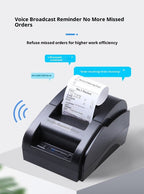 58mm Desktop USB Bluetooth Thermosensitive Receipt Printer Can Connect To Android and iOS - VibraStore