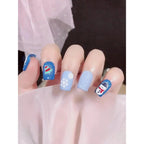 5D Navidad en relieve Nail Art pegatina copo de nieve Santa Claus adhesivo deslizante Año nuevo uñas calcomanías tallado manicura decoraciones y  Navidad - VibraStore