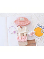 5PCS - Set Cute Hat Shoes Doll Clothes Outfit Set For LABUBU 15CM - 17CM Doll, Adorable Dress Up Accessories For Doll - Dolls Not Included - VibraStore
