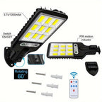 6 Packs Solar Powered Motion Sensor Outdoor Garden Light With 108 COB LED Lights - VibraStore