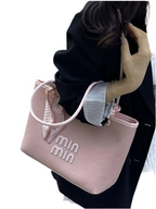 Woven-Texture Tote Bag
