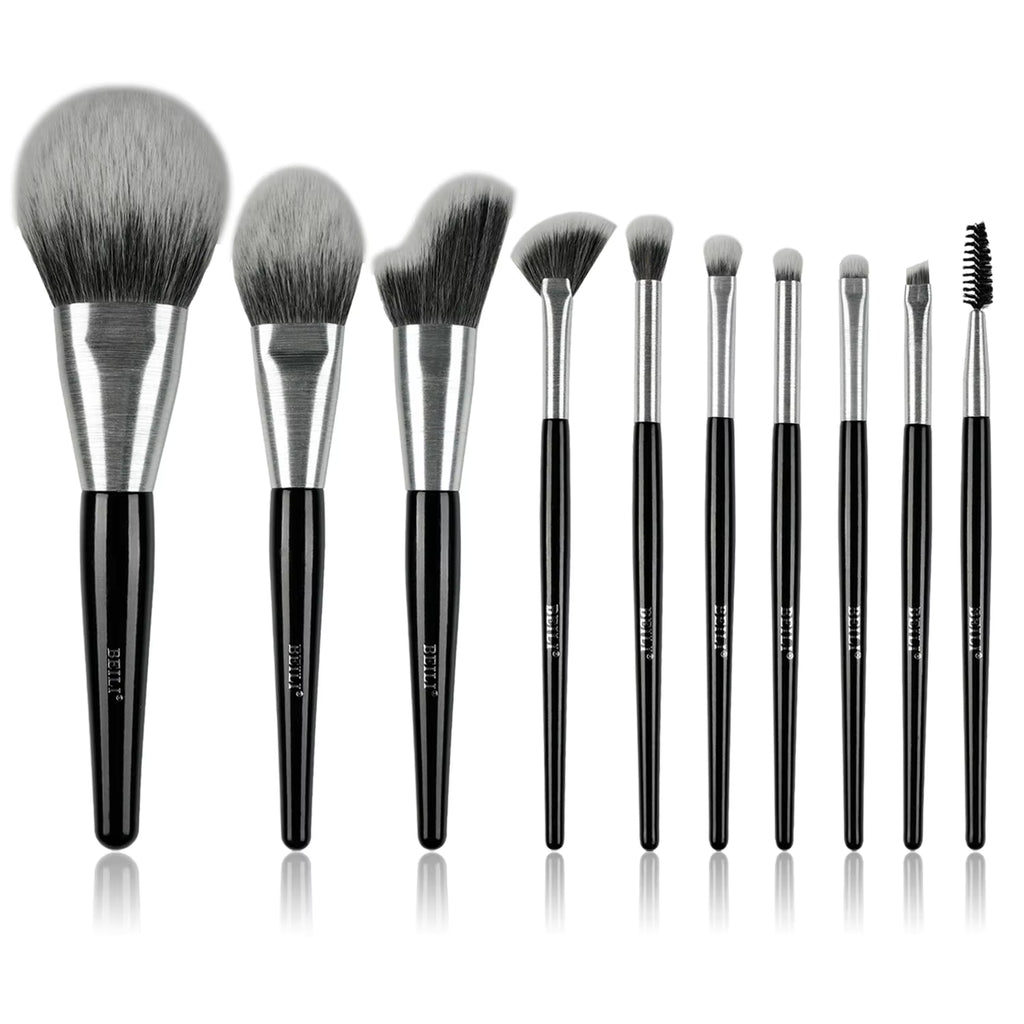 Professional Makeup Brush Set Design Brushed Tube Makeup Brushes