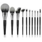 Professional Makeup Brush Set Design Brushed Tube Makeup Brushes