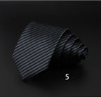 Men's Striped British Gentleman Polyester Fiber Tie