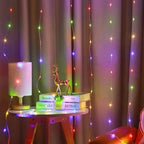 6M/4M/3M LED Christmas Lights Fairy String Lights Curtain Garland USB Festoon Remote Christmas Decoration for Home New Year 2025 - VibraStore