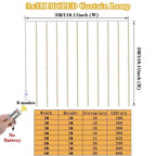 6M/4M/3M LED Christmas Lights Fairy String Lights Curtain Garland USB Festoon Remote Christmas Decoration for Home New Year 2025 - VibraStore