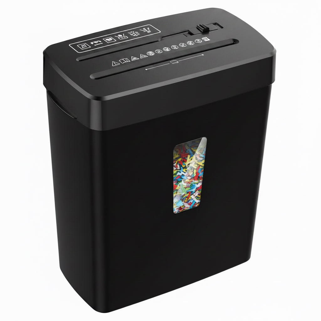 Paper Shredder -10 Sheets Of Paper Cut Horizontally With 3.43 Gallon Paper Basket - P-4 Security Level -3 Mode Designs - Shreds CDs And Credit Cards - Durable, Fast, Anti Paper Jam, Suitable For Home