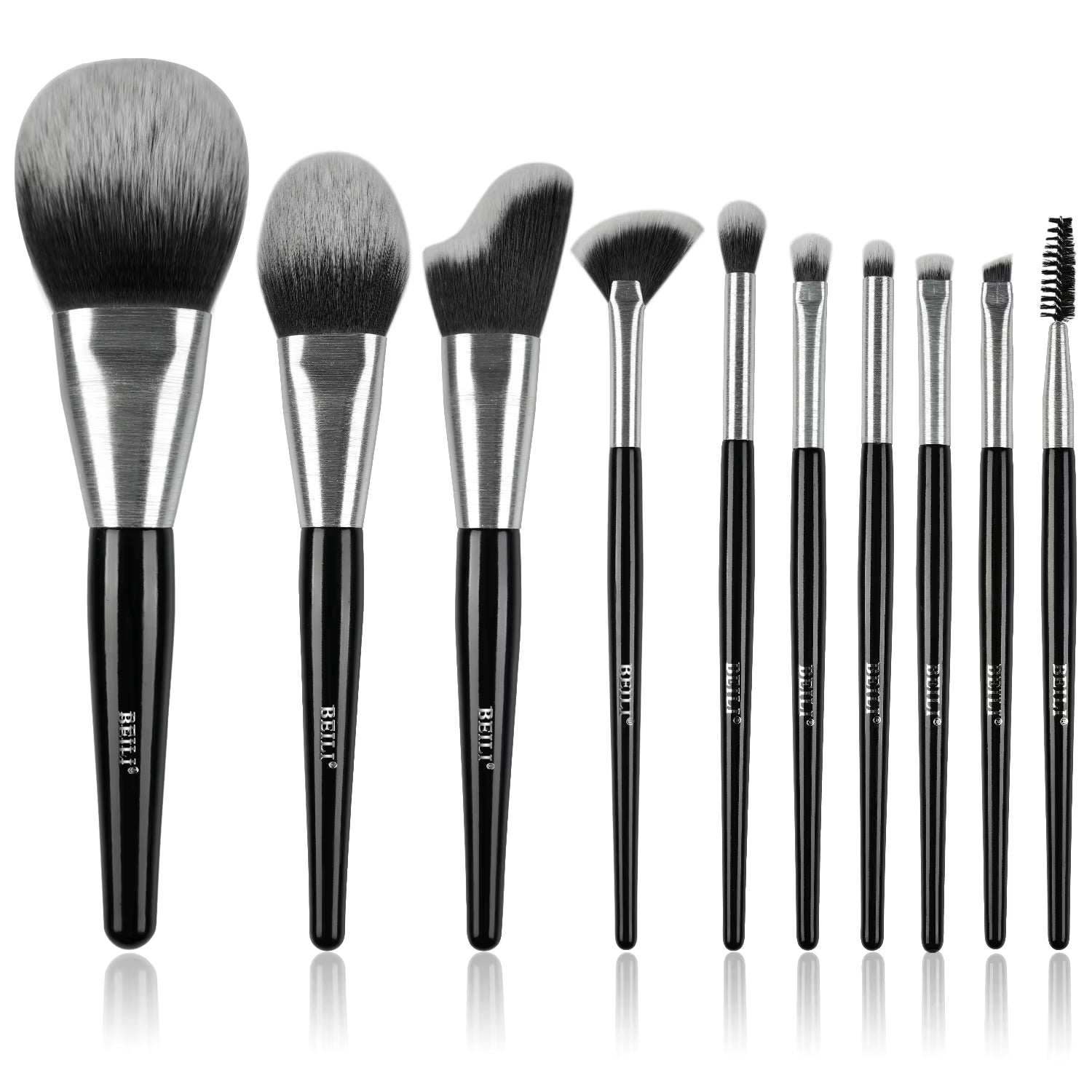 Professional Makeup Brush Set Design Brushed Tube Makeup Brushes