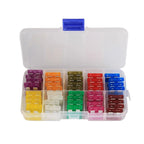 Juego de 80 fusibles estándar para auto, barco y motocicleta 12V - VibraStore