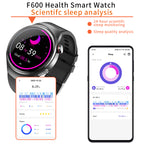 Fashion Smart Watch For Men Women Healthy Mornitoring Ips Screen Fitness Tracker With Bluetooth Call IP67 Waterproof Heart Rate Sleep SpO2 Monitor Pedometer Multiple Sports For Android IOS