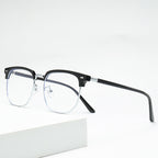 Men's Semi-frame Blue-light-blocking Glasses