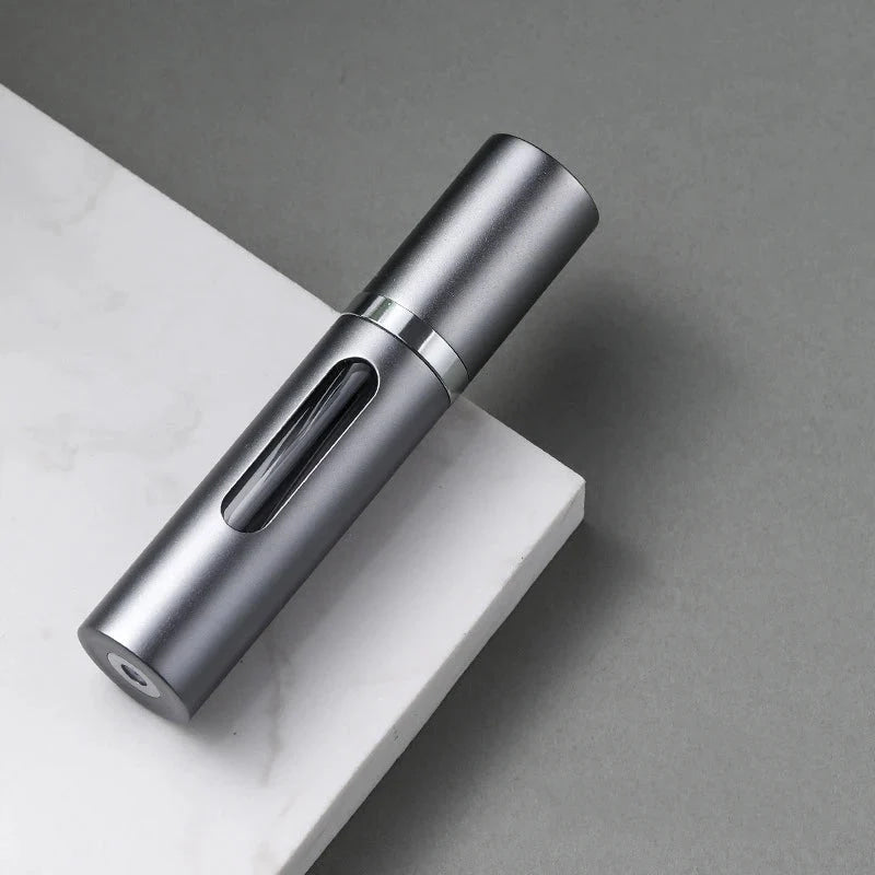 8ml Glass Refillable Perfume Bottle with Spray Scent Pump Portable Travel Empty Cosmetic Containers Mini Spray Atomizer Bottle - VibraStore