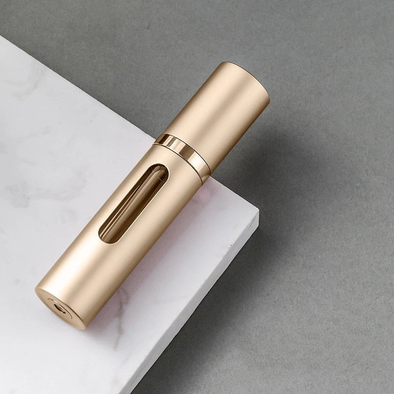 8ml Glass Refillable Perfume Bottle with Spray Scent Pump Portable Travel Empty Cosmetic Containers Mini Spray Atomizer Bottle - VibraStore