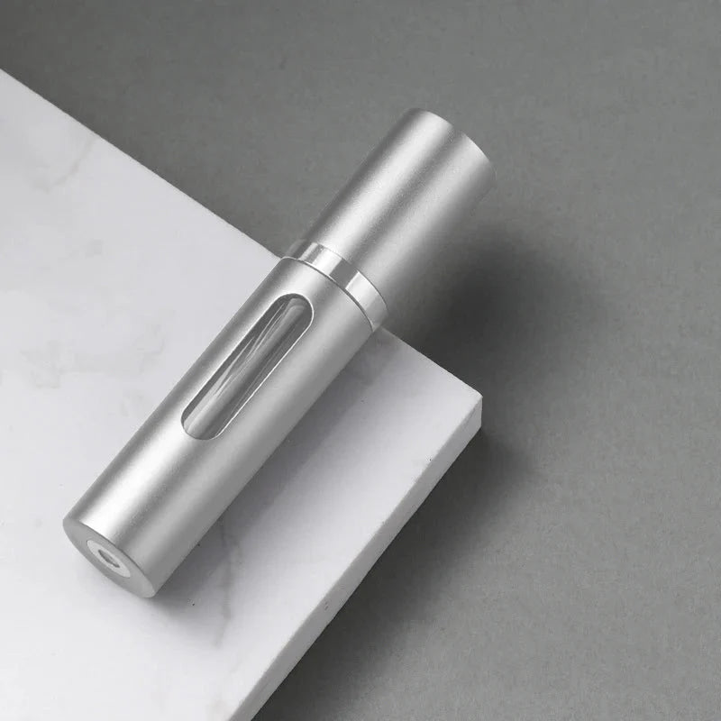 8ml Glass Refillable Perfume Bottle with Spray Scent Pump Portable Travel Empty Cosmetic Containers Mini Spray Atomizer Bottle - VibraStore