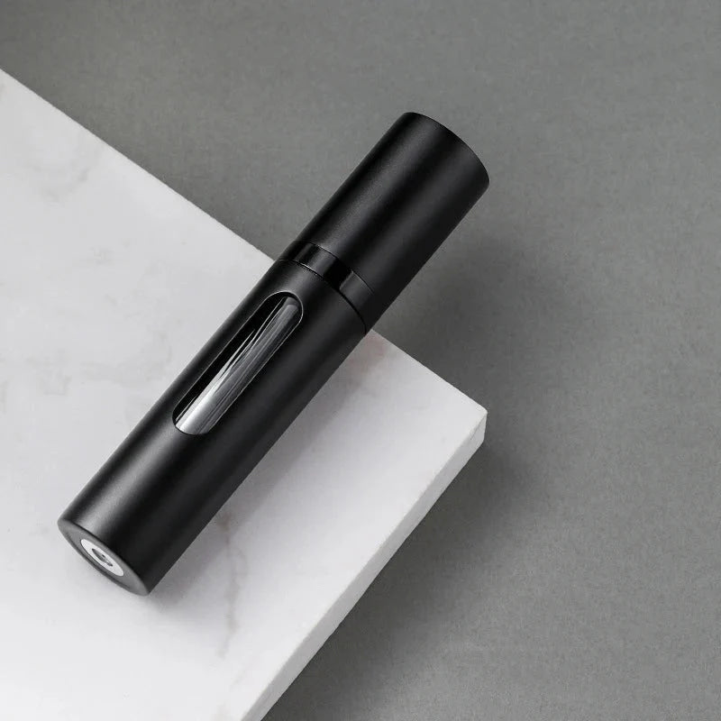 8ml Glass Refillable Perfume Bottle with Spray Scent Pump Portable Travel Empty Cosmetic Containers Mini Spray Atomizer Bottle - VibraStore