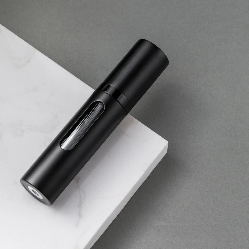 8ml Glass Refillable Perfume Bottle with Spray Scent Pump Portable Travel Empty Cosmetic Containers Mini Spray Atomizer Bottle - VibraStore