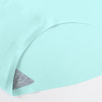 9 piezas de bragas de seda de hielo sin costuras para mujer, comodidad suave y transpirable, bragas para chicas adolescentes de color sólido, diseño de una sola pieza - VibraStore