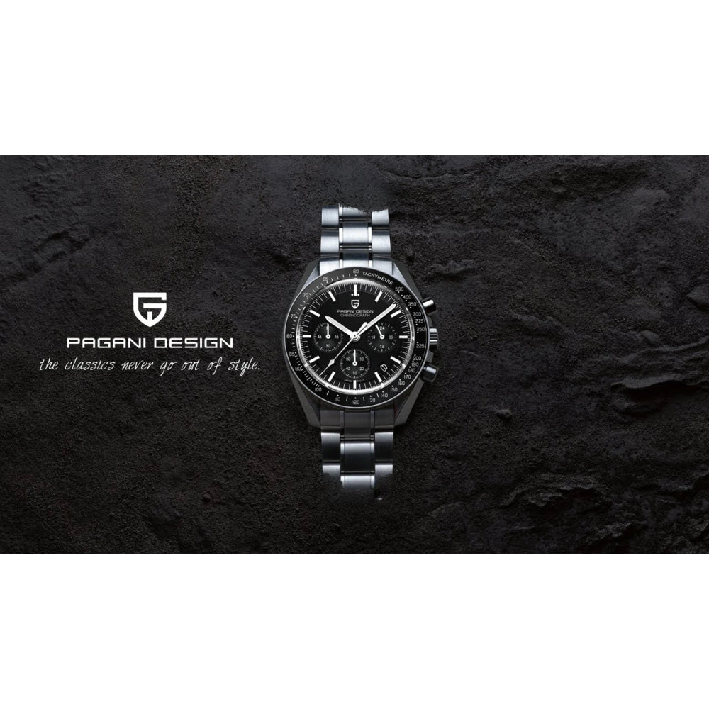 2025 New PAGANI DESIGN AK Project Mars Men's Watches Luxury Quartz Watch Men AR Sapphire Speed Sport Chronograph Automatic Date
