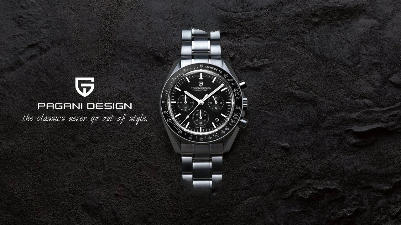 2025 New PAGANI DESIGN AK Project Mars Men's Watches Luxury Quartz Watch Men AR Sapphire Speed Sport Chronograph Automatic Date