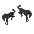 3D Emblem Decals Stickers Vinyl Rear Emblem Black ABS Tailgate Compatible with Ford Bronco Sport Accessories 2020 2021 2022 2023