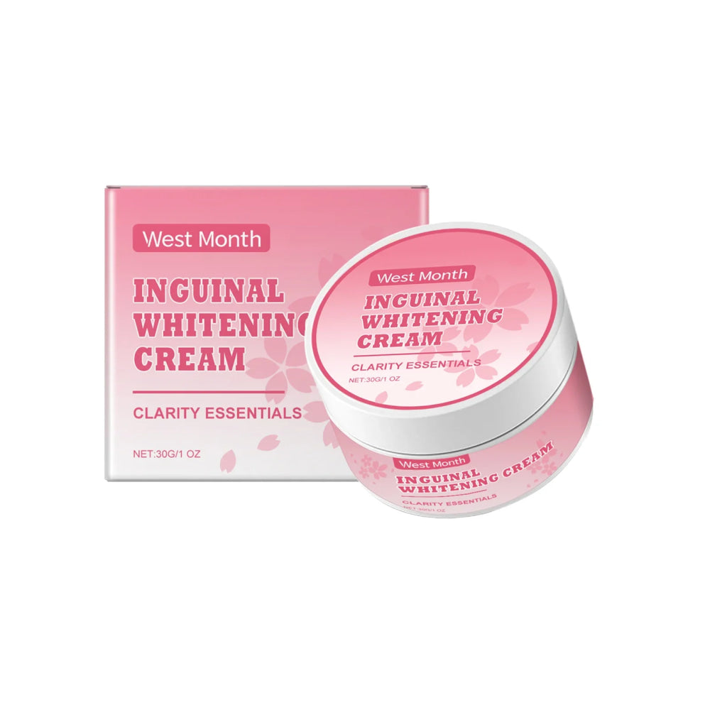 West&Month 30g Body Moisturizing Cream Brighten Nourish Skin Smooth Private Part Underarm Bleaching Hydrate Daily Body Cream