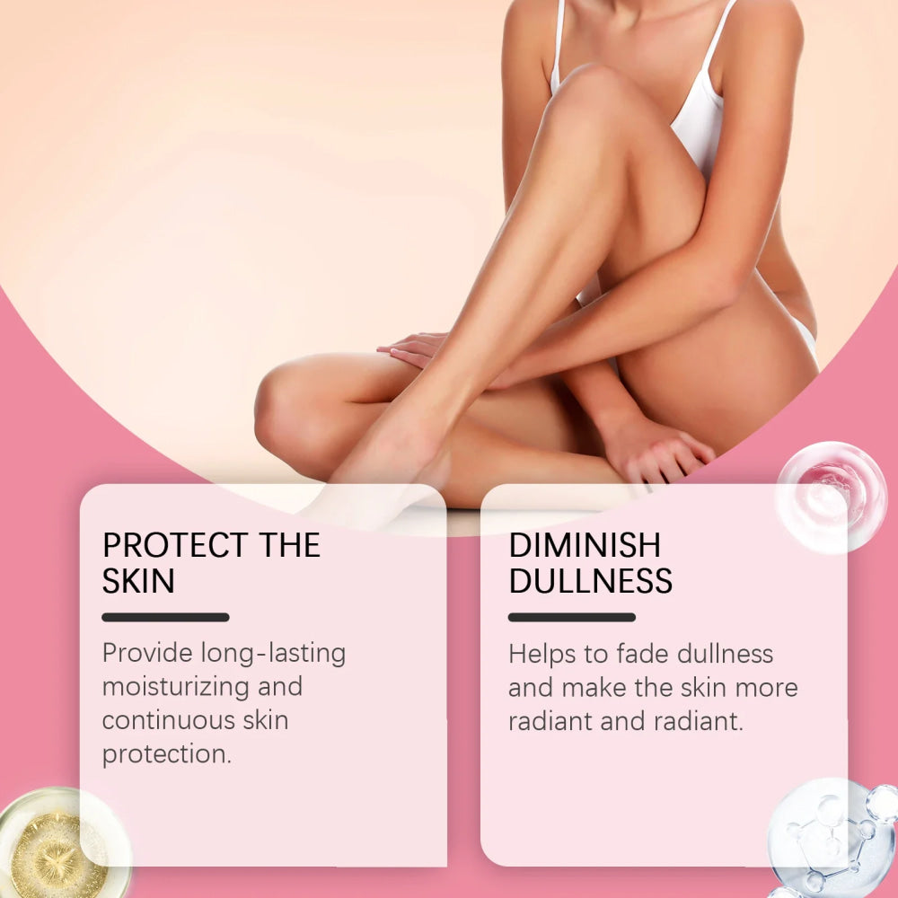 West&Month 30g Body Moisturizing Cream Brighten Nourish Skin Smooth Private Part Underarm Bleaching Hydrate Daily Body Cream
