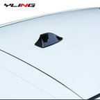 Car Shark Fin Antenna Cover Base Replacement Radio Signal Aerials Roof Exterior Accessories Decoration