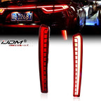 For Toyota Corolla Altis L LE XLE 2020 2021 Car Rear Bumper Reflector Red Smoked Sequential Turn Signal Light Brake Fog Lamp 12V