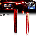 For Toyota Corolla Altis L LE XLE 2020 2021 Car Rear Bumper Reflector Red Smoked Sequential Turn Signal Light Brake Fog Lamp 12V