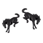 3D Emblem Decals Stickers Vinyl Rear Emblem Black ABS Tailgate Compatible with Ford Bronco Sport Accessories 2020 2021 2022 2023