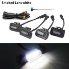 Gtinthebox Amber / Red / White LED Car Front Grille Mesh Lights W/ Wiring Harness Kit For Toyota Tacoma TRD Sport 2020 2021 2022