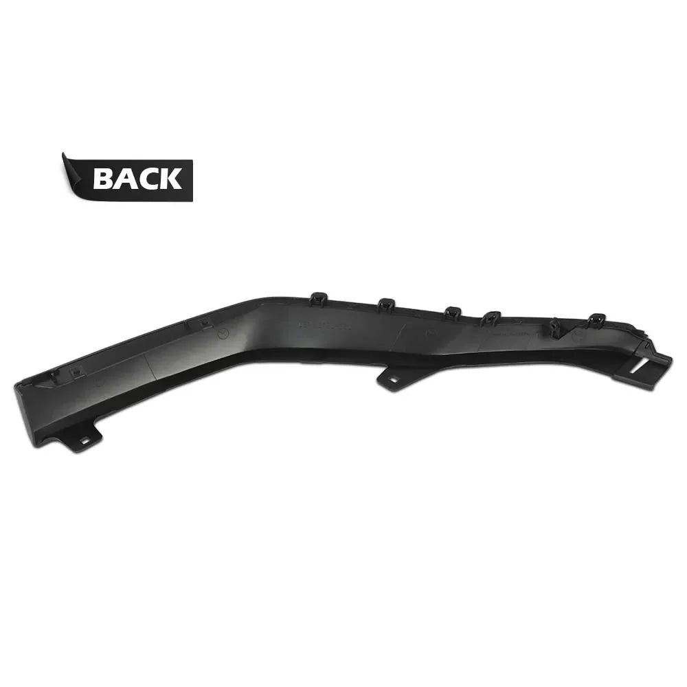 New 1Pc Front Bumper Trim Left Driver Side Black Fit for 2016 2017 2018 2019 Lexus Rx350 524380E010 Lx1046102 Plastic Strong